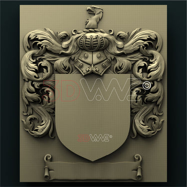 FAMILY CREST 3D STL 3DWave